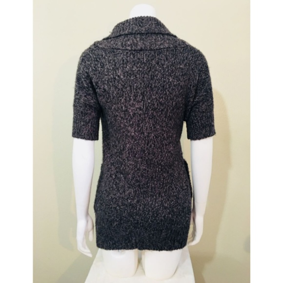 RIPCURL Sweater Sz XS Short Sleeve Gray Cardigan - Picture 5 of 8